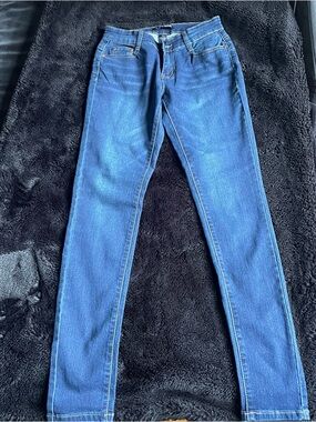 Fashion Nova Women's Blue Skinny Jeans